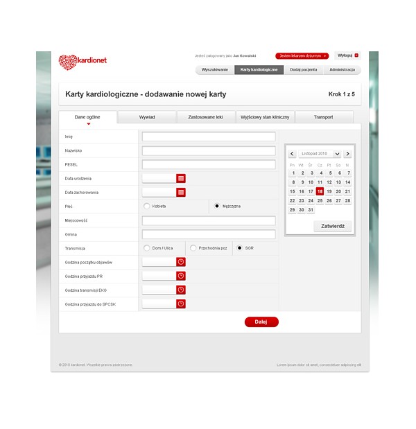 Akademii Medycznej w Warszawie